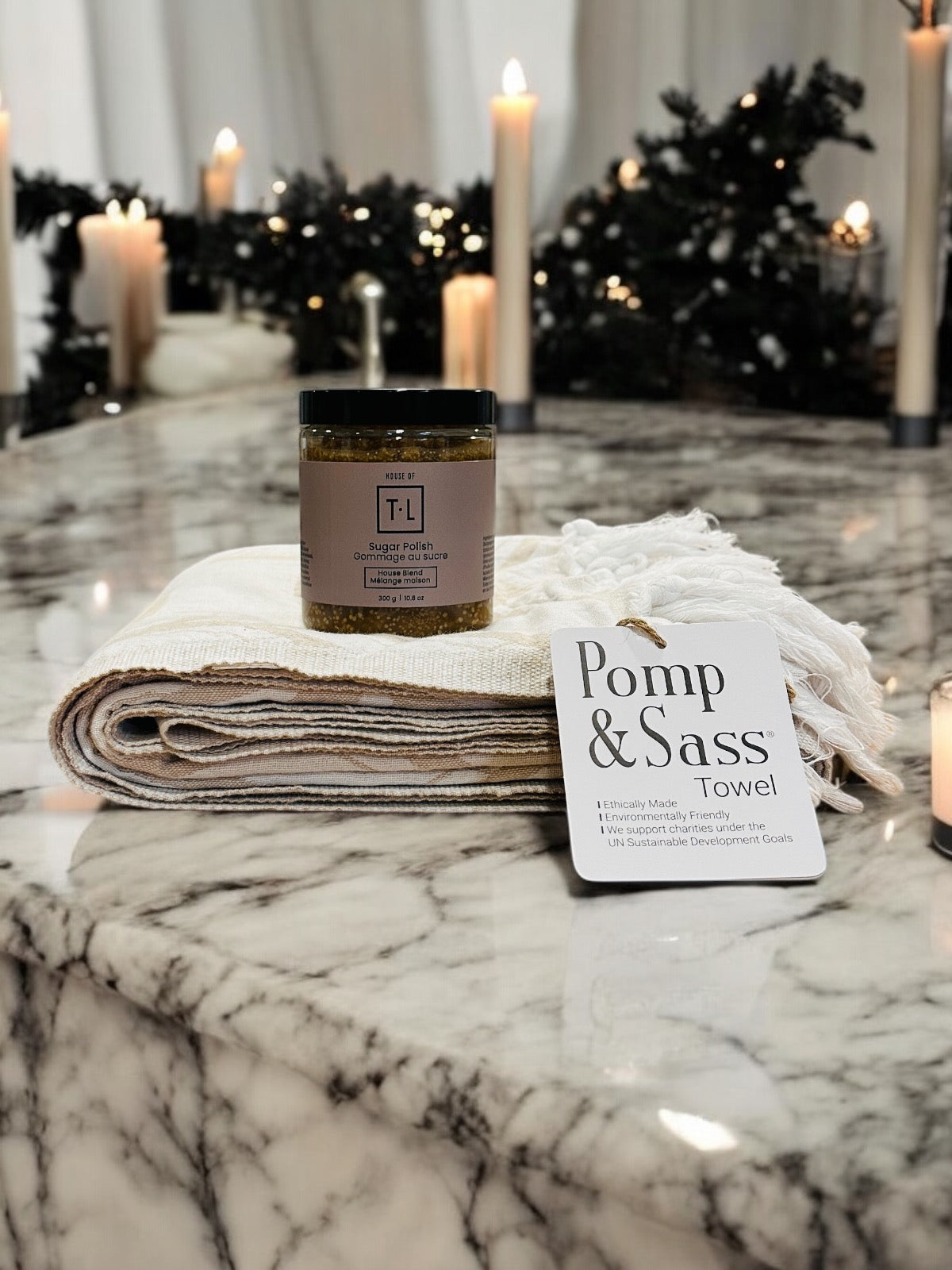 Twelve Deals Special - Bundled Turkish Bath Towel & Body Care