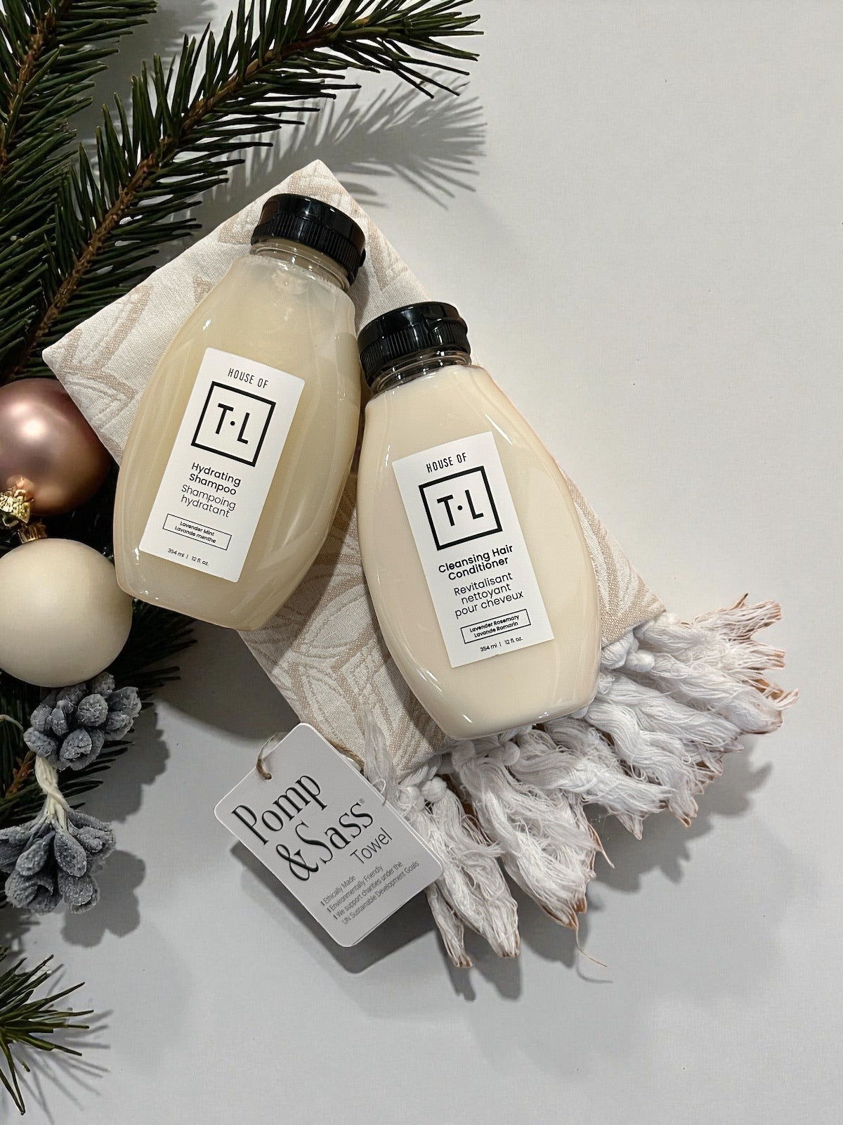 Twelve Deals Special - Bundled Turkish Hand Towel & Hair Care