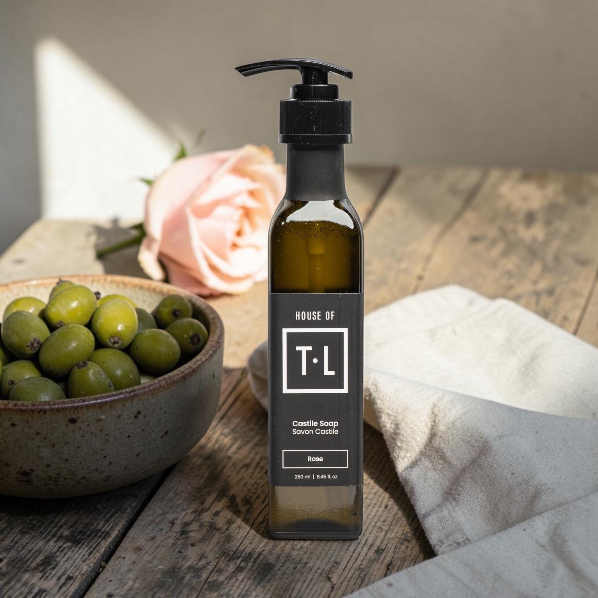 Liquid Castile Soap - Rose (Winter Seasonal)