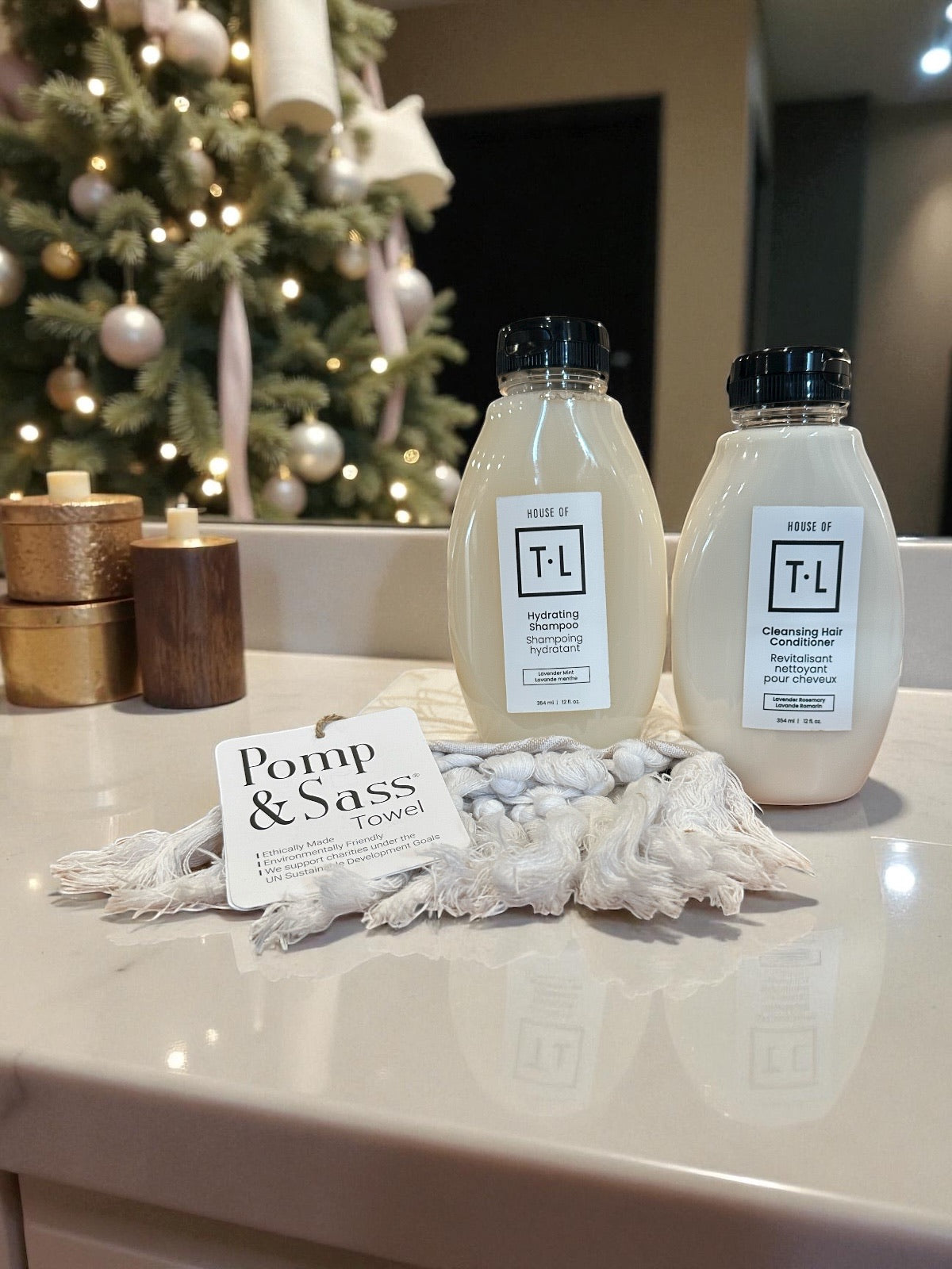 Twelve Deals Special - Bundled Turkish Hand Towel & Hair Care