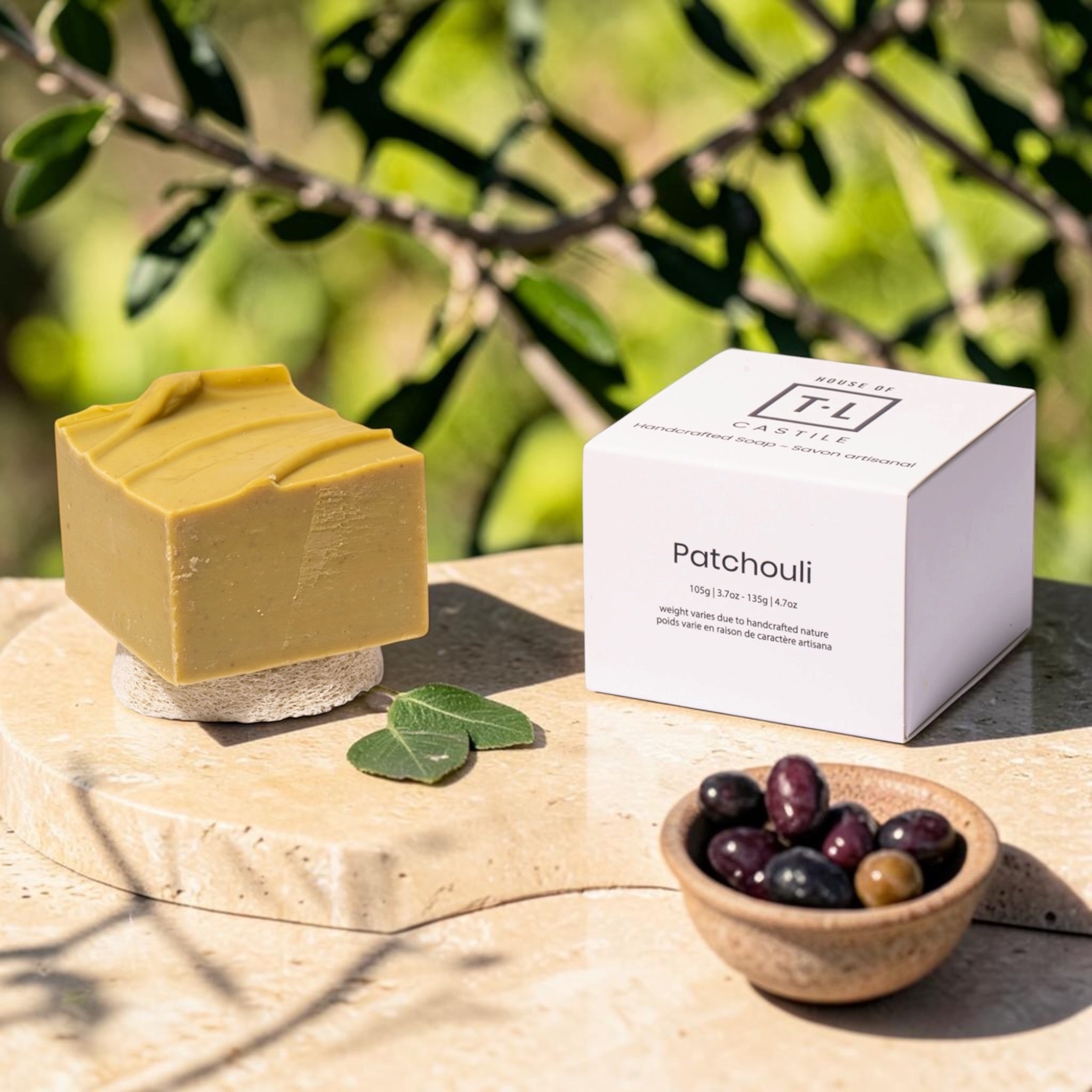 Patchouli Castile Bar Soap