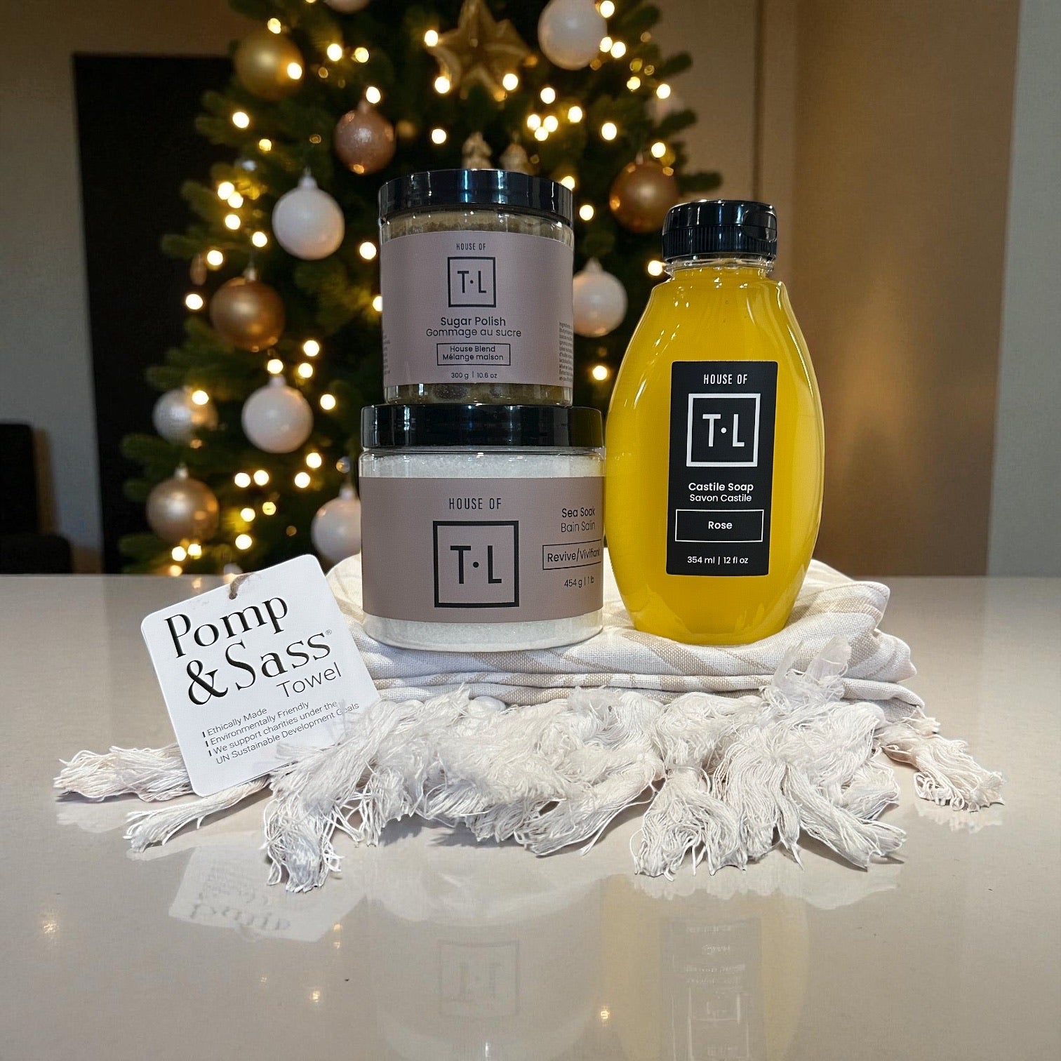 Twelve Deals Special - Bundled Turkish Bath Towel & Body Care