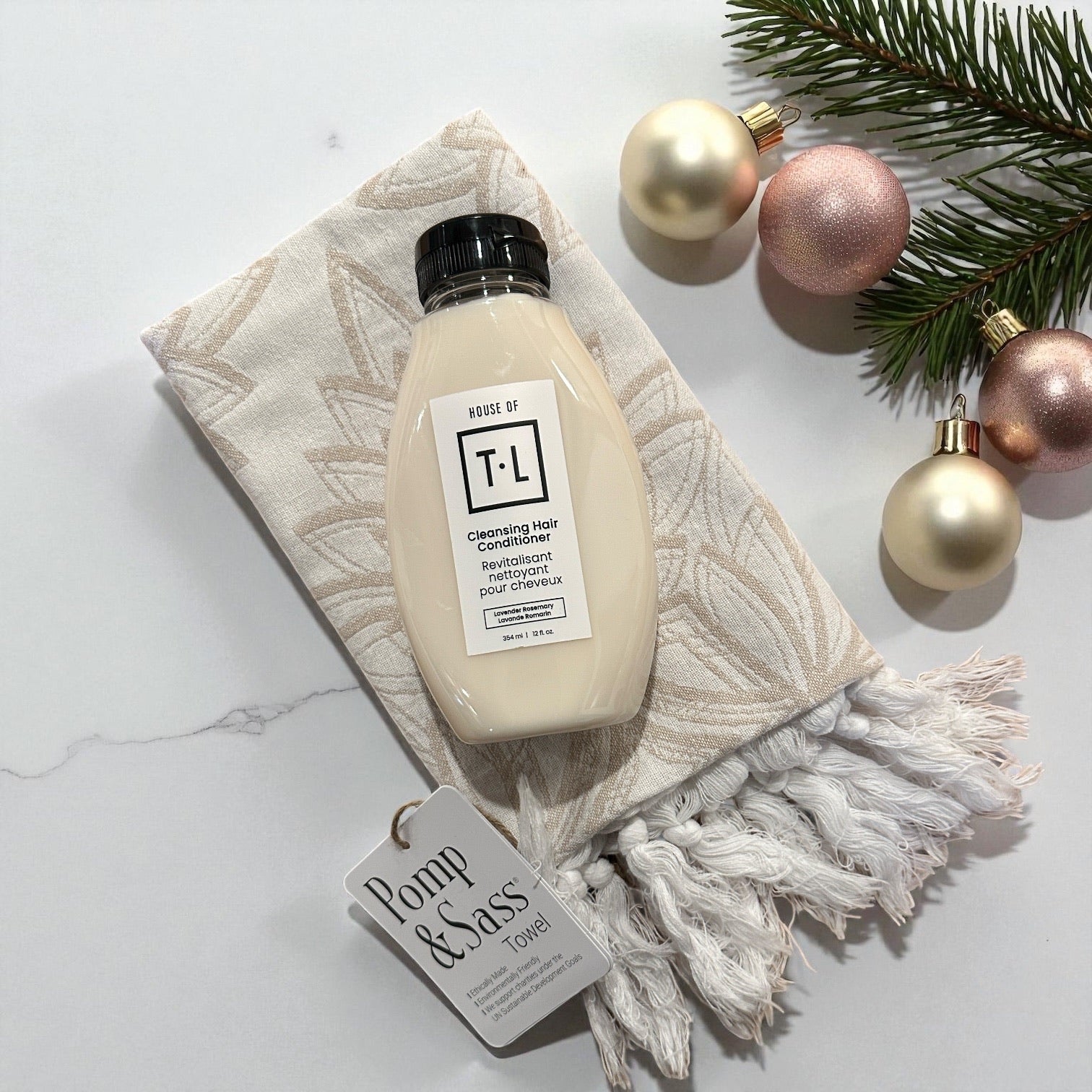 Twelve Deals Special - Bundled Turkish Hand Towel & Hair Care