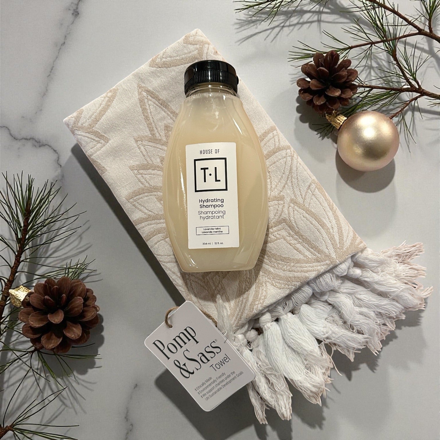 Twelve Deals Special - Bundled Turkish Hand Towel & Hair Care