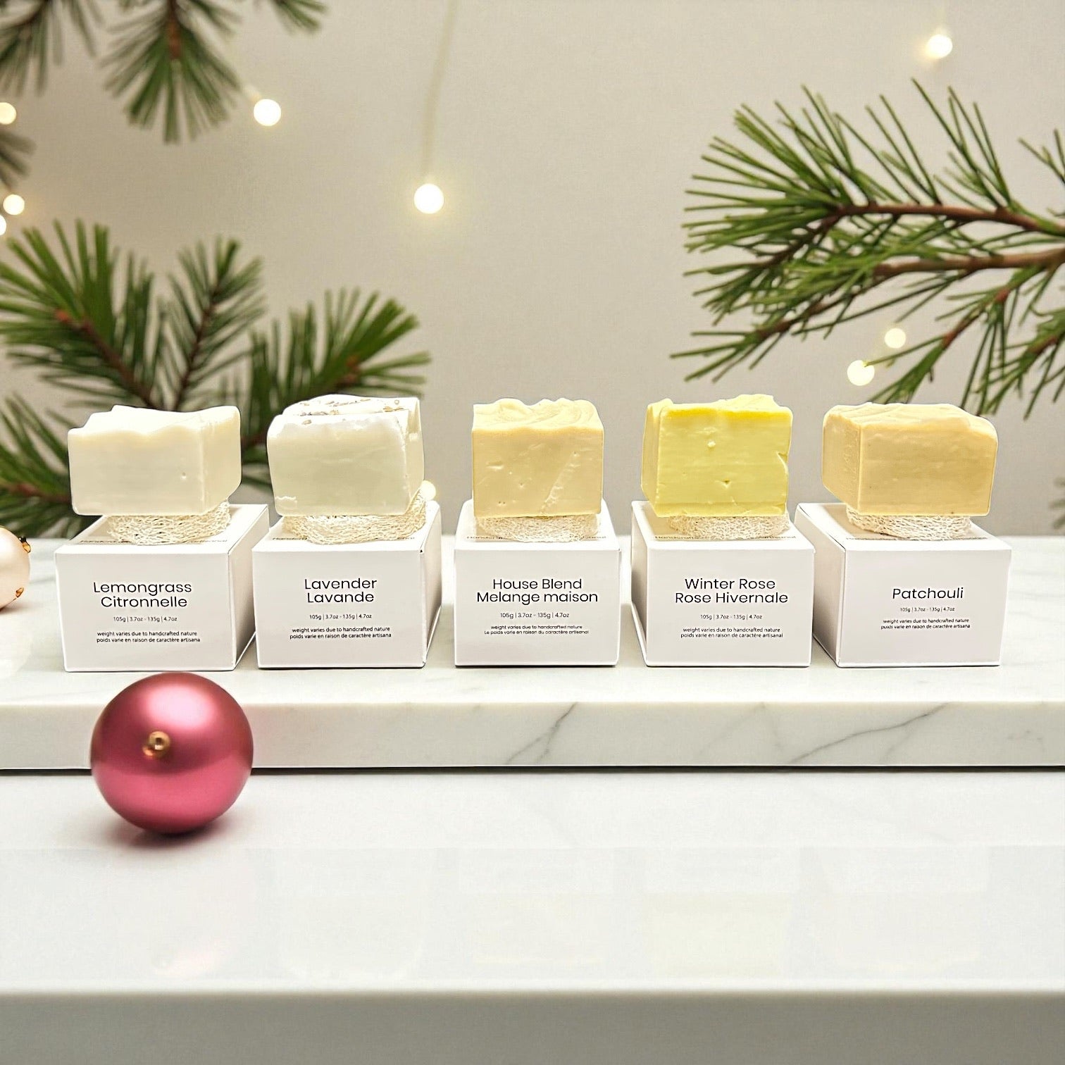 Winter Rose Castile Bar (Winter Seasonal)