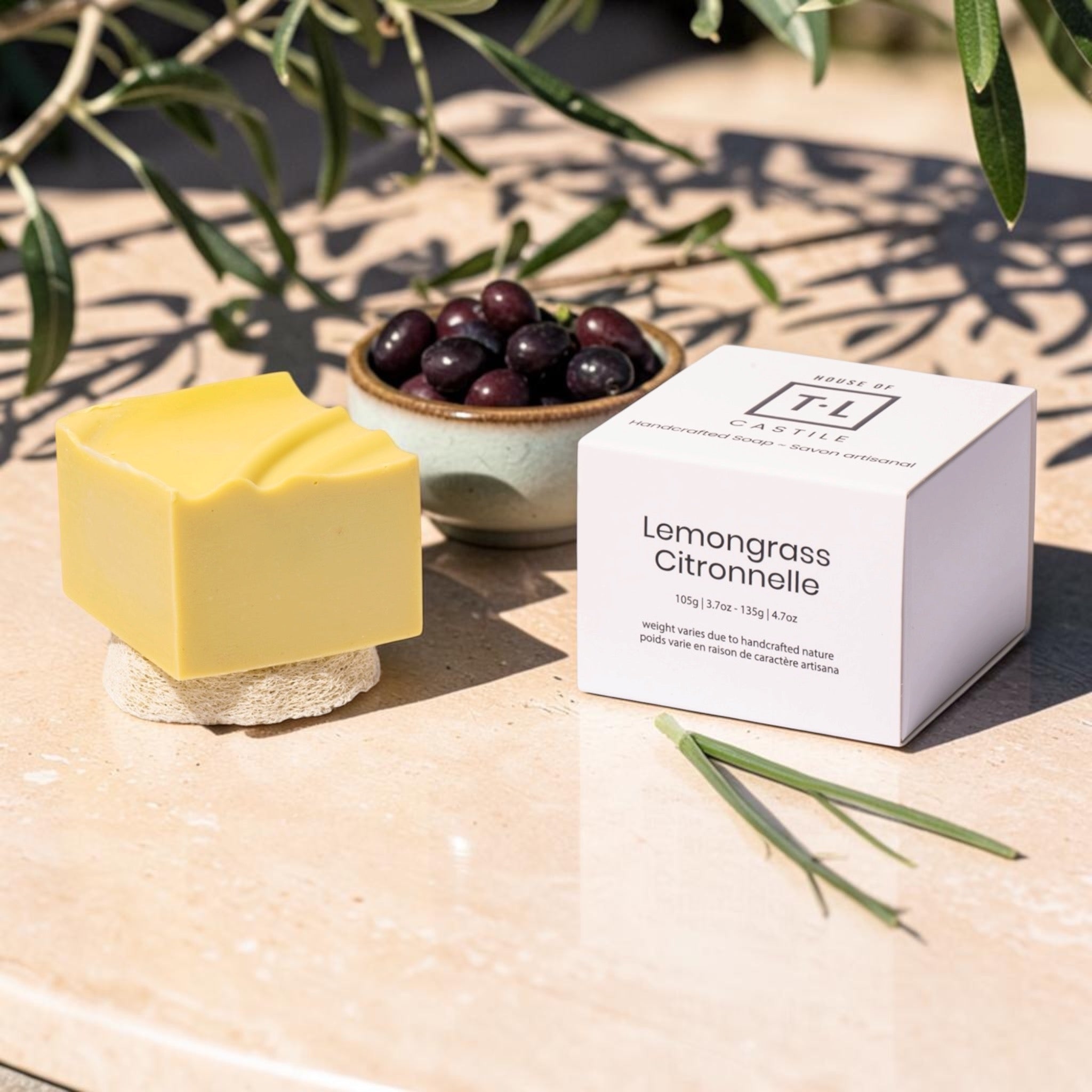Lemongrass Castile Bar Soap