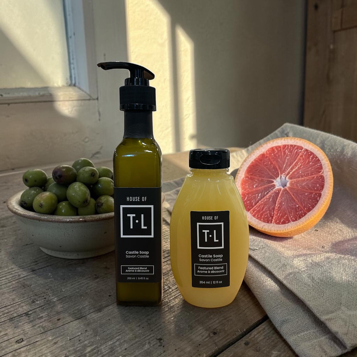 Liquid Castile Soap - Featured Blend